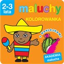 Maluchy. Kolorowanka z naklejkami. Akademia malucha 2-3 lata 