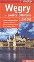Węgry okolice Balatonu mapa samochodowa - Opracowanie Zbiorowe