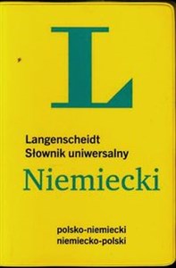 Langenscheidt Słownik uniwersalny niemiecki polsko-niemiecki niemiecko-polski