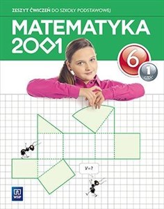 Matematyka 2001 6 Zeszyt ćwiczeń Część 1 Szkoła podstawowa