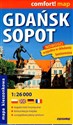 Gdańsk Sopot kieszonkowy laminowany plan miasta 1:26 000