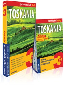 Toskania 3w1 przewodnik + atlas + mapa