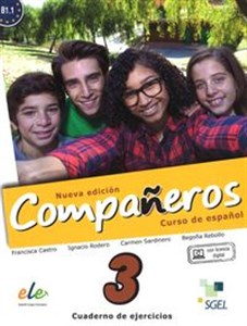 Companeros 3 Ćwiczenia + licencia digital - nueva edicion - Księgarnia UK