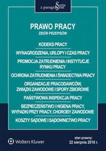 Prawo pracy Zbiór przepisów