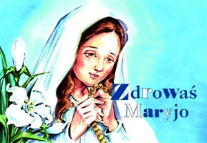 Zdrowaś Maryjo - malowanka dla dzieci