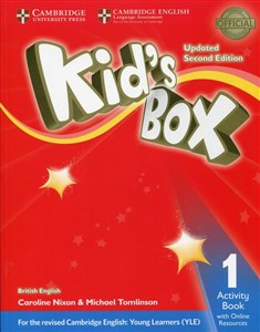 Kids Box Updated Second Edition 1 Activity Book with Online Resources - Księgarnia UK