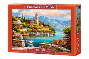 Puzzle Village Clock Tower 2000 