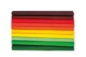 Bibuła marszczona Happy Color jesienne kolory 25x200cm 10 kolorów 10 rolek - 