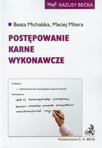 Postępowanie karne wykonawcze