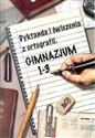 Dyktanda i ćwiczenia z ortografii Gimnazjum 1 -3