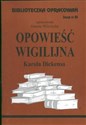 Biblioteczka opracowań Opowieść wigilijna Karola Dickensa Zeszyt nr 85