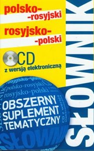 Słownik polsko-rosyjski rosyjsko-polski z płytą CD