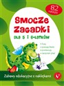 Smocze zagadki dla 5 i 6 latków zabawy edukacyjne z naklejkami - Julia Pogorzelska