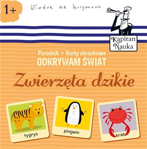 Odkrywam świat Zwierzęta dzikie Książka + Karty obrazkowe