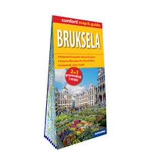 Bruksela laminowany map&guide 2w1 przewodnik i mapa  - Księgarnia UK