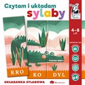 Kapitan Nauka Czytam i układam sylaby Układanka sylabowa - 