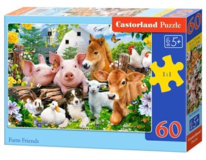 Puzzle 60 Przyjaciele z farmy B-066209