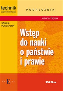 Wstęp do nauki o państwie i prawie podręcznik Szkoła policealna