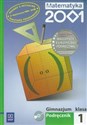 Matematyka 2001 1 Podręcznik z płytą CD gimnazjum