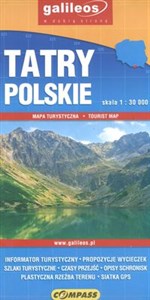 Tatry Polskie Mapa turystyczna 1:30 000 