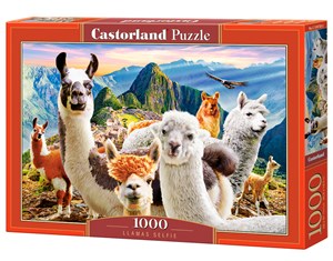 Puzzle Llamas Selfie 1000 C-104758-2