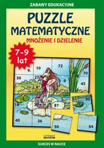 Puzzle matematyczne 7-9 lat Mnożenie i dzielenie Zabawy edukacyjne