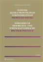 Słownik języka prawniczego i ekonomicznego niemiecko-polski
