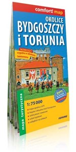 Okolice Bydgoszczy i Torunia comfort! map laminowana mapa turystyczna 1:75 tysięcy