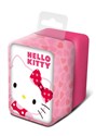 Zegarek analogowy z różowym paskiem w metalowym opakowniu Hello Kitty HK50028  - 