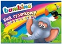 Blok rysunkowy z kolowymi kartkami A4 16 kartek Bambino  - 