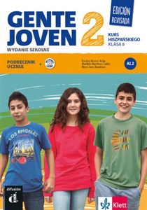 Gente Joven 2 Edision Revisada Język hiszpańki 8 Podręcznik z płytą CD Szkoła podstawowa