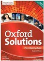 Oxford Solutions Pre-Intermediate Podręcznik Szkoła ponadgimnazjalna