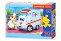 Puzzle konturowe Ambulance Doctor 30 - 