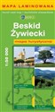 Beskid Żywiecki Mapa turystyczna 1:50 000  laminowana - Opracowanie Zbiorowe