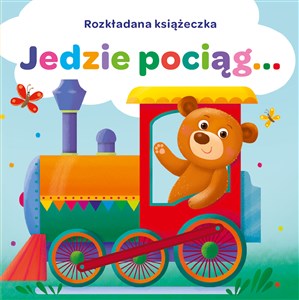 Kapitan Nauka Jedzie pociąg Rozkładana książeczka harmonijka