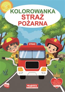 Straż pożarna. Kolorowanka 