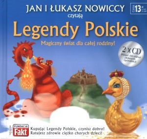 Legendy polskie. magiczny świat dla całej rodziny! (książka + 2CD)