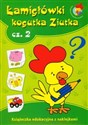 Łamigłówki Kogutka Ziutka część 2 Książeczka edukacyjna z naklejkami