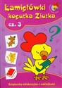 Łamigłówki Kogutka Ziutka część 3 Książeczka edukacyjna z naklejkami