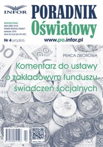 Komentarz do ustawy o zakładowym funduszu świadczeń socjalnych