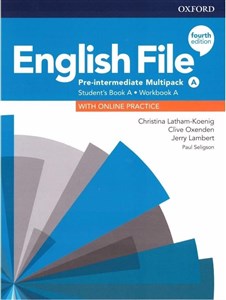 English File 4E Pre-Intermediate Multipack A +Online practice - Księgarnia UK