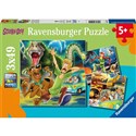 Puzzle dla dzieci 3x49 Scooby Doo  - 