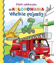 Fiszki edukacyjne do kolorowania Wielkie pojazdy