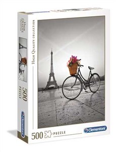 Puzzle Romantic promenade in Paris 500