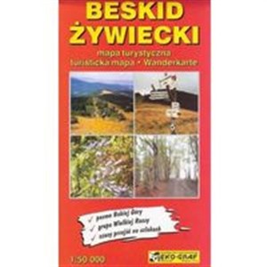 Beskid Żywiecki mapa turystyczna 1:50 000