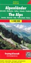 Alpy - Austria Słowenia Włochy Szwajcaria Francja mapa drogowa 1:500 000 - Opracowanie Zbiorowe