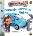 Samochód elektryczny Antka Mały chłopiec