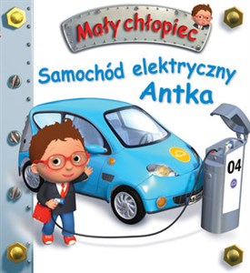 Samochód elektryczny Antka Mały chłopiec