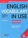 NEW English Vocabulary in Use Elementary Third - 