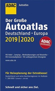 AutoAtlas ADAC. Deutschland, Europa 2019/2020